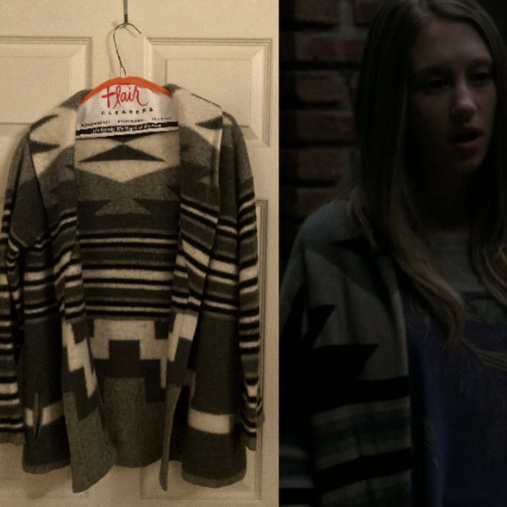 ASO Violet Harmon Joie Navajo Cardigan